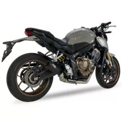 Ligne complète Homologuée IXIL RACE XTREM BLACK inox noir pour Honda CB650R, et CBR650R 2021 et +
