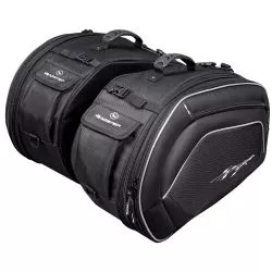 Sacoches cavalières Bagster XSC050 Travel Line - TOURER, volume extensible de 15 à 25 Litres