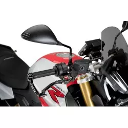 Rétroviseur Z2 3575 Puig homologué GAUCHE. Attache universelle de tige