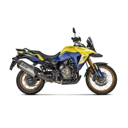 Silencieux Slip-On Akrapovic Titane homologué pour Suzuki V-Strom 800 DE 2022 2023 2024