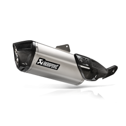 Silencieux Slip-On Akrapovic Titane homologué pour Suzuki V-Strom 800 DE 2022 2023 2024