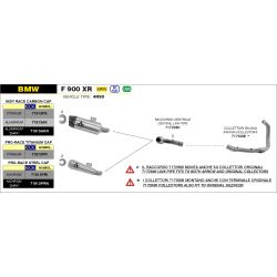 Raccord Racing ARROW 71729MI pour BMW F900XR et F900R 2020 et +