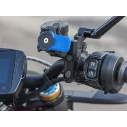 Support Quad Lock sur support de levier de frein ou embrayage