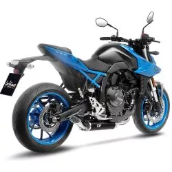 Échappement Ligne complète homologuée LeoVince LV RACE inox noir pour Suzuki GSX8S 2023 et +
