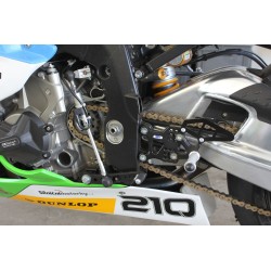 Commandes reculées PP Tuning vitesses inversées pour BMW S1000RR 2009-2014