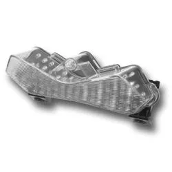 Feu à LED blanc Ermax, clignotants intégrés, pour Kawasaki Z750, Z1000 2003-2006 et ZX-6R 2003-2004