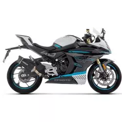 Silencieux INDY RACE ARROW 71959AKN Aluminium Dark embout carbone pour CF MOTO 450NK et 450SR 2023 et +