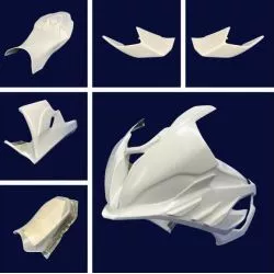 PACK CARENAGE COMPLET Poly pour BMW S1000RR 2023 et +