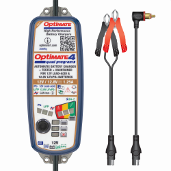 Chargeur de batterie moto Tecmate Optimate 4 PREMIUM TM-630 Can Bus pour BMW