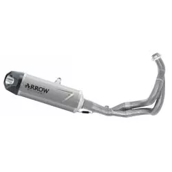 Ligne complète INDY RACE EVO ARROW 71961PKW Titane embout Carbone pour Kawasaki Z650 et Ninja 650 2021 et +