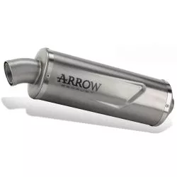 Silencieux INDY RACE EVO ARROW 72648PO Titane embout inox pour Suzuki VSTROM 800DE 2023 et +