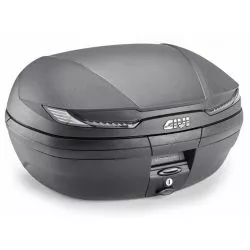 Top Case moto GIVI MONOKEY V45NT TECH, 45 litres, avec catadioptres blancs fumés