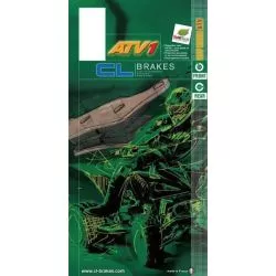 Plaquettes de frein CL BRAKES Quad métal fritté - 1261ATV1