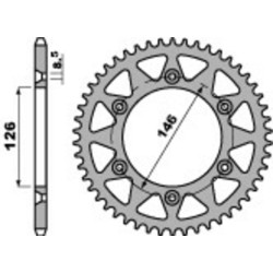 Couronne PBR aluminium Ultra-Light 808 - 525