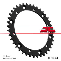 Couronne JT SPROCKETS acier standard 853 - 520 - 49 dents