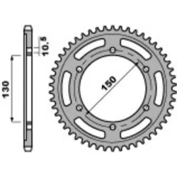Couronne PBR acier standard 300 - 525