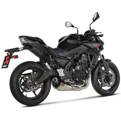 Ligne complète Akrapovic Racing Inox Titane pour Kawasaki Ninja 650 et Z650 2023 et +