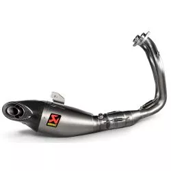 Ligne complète Akrapovic Racing Inox Titane pour Kawasaki Ninja 650 et Z650 2023 et +