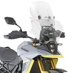Bulle pare-brise Modulable AF3125B GIVI incolore AIRFLOW, 65,5cm, pour Suzuki DL VSTROM 800 DE / SE 2023 et +