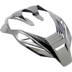 Aileron / Spoiler Icon ARGENT, silver, pour casque Icon Airflite