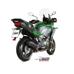 Silencieux MIVV Oval carbone Kawasaki Versys 1000 2019-2024