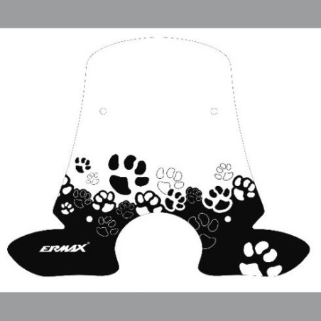 Sérigraphie pour bulle / saute-vent ERMAX