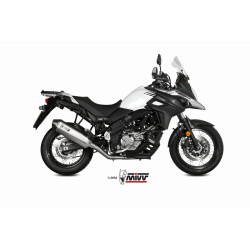 Silencieux MIVV Speed Edge inox Suzuki DL650 V-Strom 2012-2016