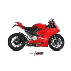 Silencieux MIVV Delta Race inox noir Ducati Panigale V2 2022-2024
