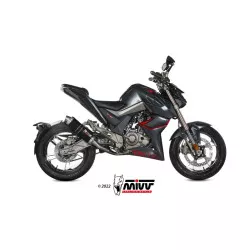 Silencieux MIVV GP inox brossé noir Zontes ZT 125 G1 2021-2024