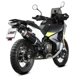Silencieux MIVV Dakar inox noir - Husqvarna Norden 901 2022-2024