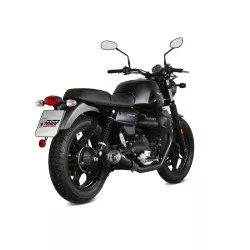 Silencieux MIVV Ghibli inox noir/casquette inox Moto Guzzi V7 III 2017-2020