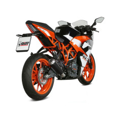 Silencieux MIVV X-M1 - Steel Black/inox KTM Duke 125 / 200 / 390