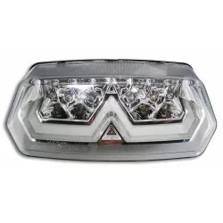 Feu à LED blanc Ermax avec néon et clignotants intégrés pour Honda CB650F