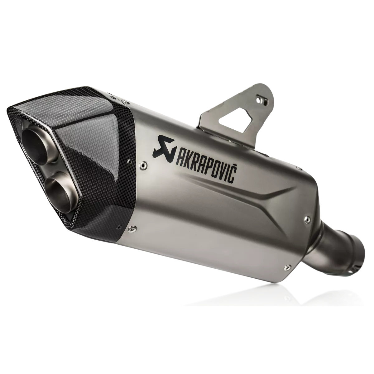 Silencieux SLIP-ON Akrapovic Titane homologué pour BMW R1300GS ...