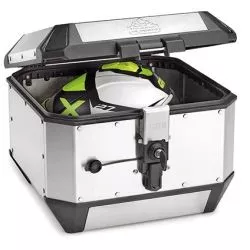 Top Case moto MONOKEY GIVI Trekker ALASKA 44 litres aluminium naturel