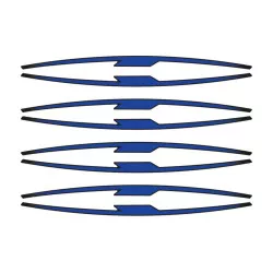 Adhésifs en Arc de Cercle Performance 21833 Puig, différentes couleurs