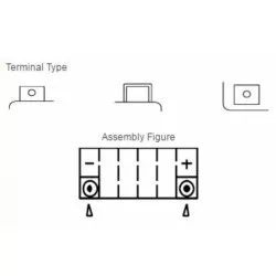 Batterie Yuasa TTZ7-S SLA-AGM - Sans Entretien - Prête à l'Emploi.