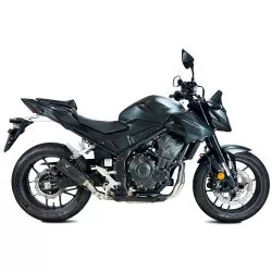 Échappement IXRACE MK2 BLACK - Honda CB500 Hornet, CB500X, NX500, CB500R 2024 et +