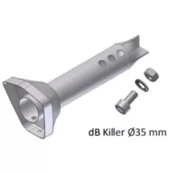 DB Killer MIVV 50.SC.DK.116.0 pour silencieux Delta Race Ø30 mm