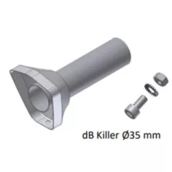 DB Killer MIVV 50.SC.DK.128.0 pour silencieux Delta Race Ø35 mm