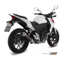 Silencieux MIVV GP carbone Honda CB500F/CB500X/CBR500R 2005-2013