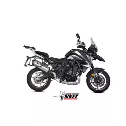 Silencieux MIVV Oval inox Benelli TRK 702 / X 2023-2024
