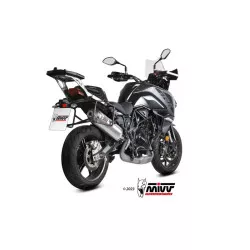 Silencieux MIVV Oval inox Benelli TRK 702 / X 2023-2024