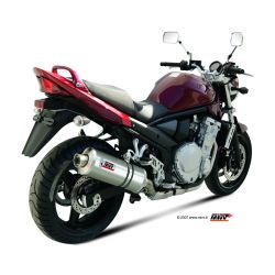 Silencieux MIVV Oval inox Suzuki GSF 650 BANDIT 2007-2015, GSX 650 F 2008-2015