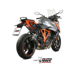 Silencieux MIVV Delta Race inox noir KTM 1290 Superduke GT 2016-2023