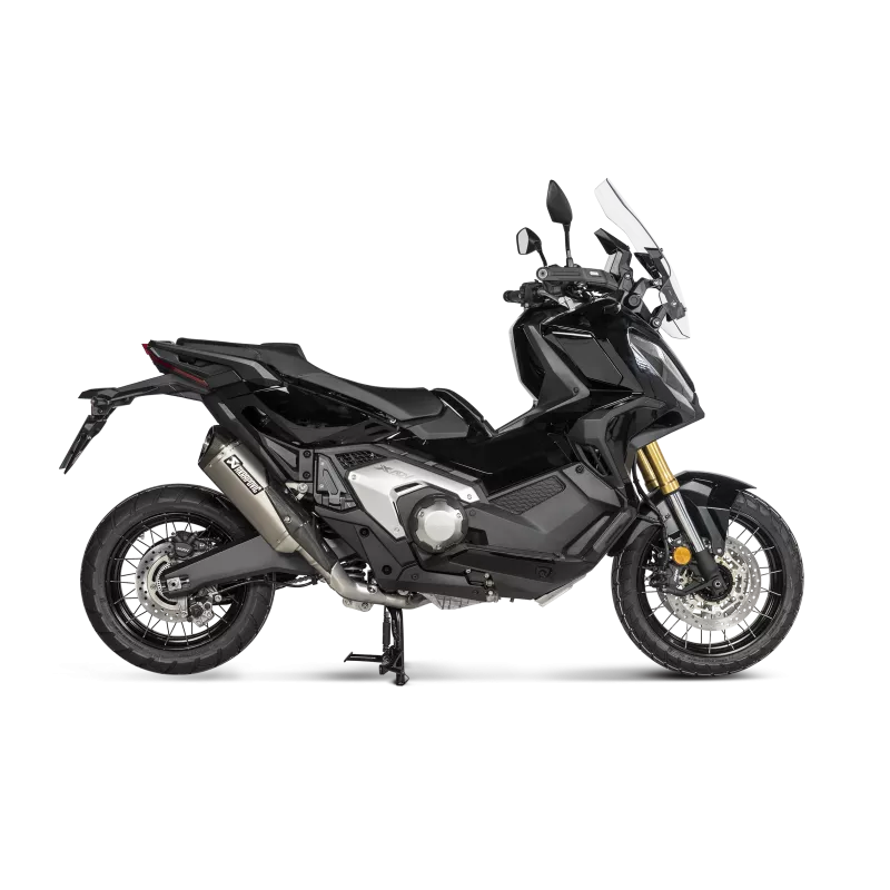 Silencieux Akrapovic SLIP-ON Titane, homologué Honda 750 XADV et