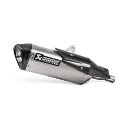 Silencieux Akrapovic SLIP-ON Titane, homologué - Honda 750 XADV et 750 Forza 2024 et +