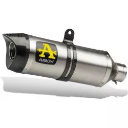 Silencieux STREET THUNDER ARROW 71780PK Titane embout carbone pour Hyosung Comet 250GT 2001-2016