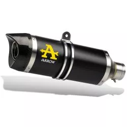 Silencieux Street THUNDER DARK ARROW 51503AON aluminium noir pour Yamaha YZFR125 2008-2018