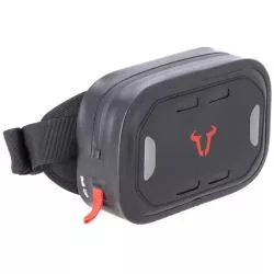Sacoche banane noire étanche SW-Motech avec ceinture WP